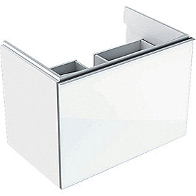 GEBERIT Acanto vaskeskab 740x535x475mm 1skuffe hvid højglans