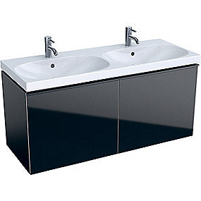 GEBERIT Acanto vaskeskab 1190x535x476mm 2skuffer sort