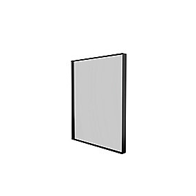 Sanibell Basicline spejl i matsort aluramme 50x60cm