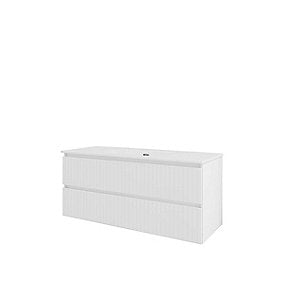 Proline sæt 121x46 blank hvid