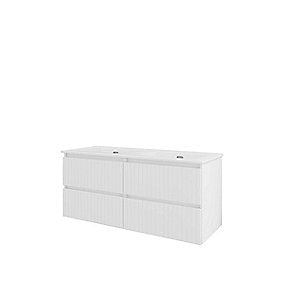 Proline sæt 121x46 blank hvid