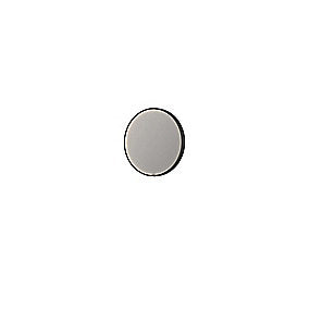 Sanibell Proline spejl Ø60cm direkte LED på matsort aluramme