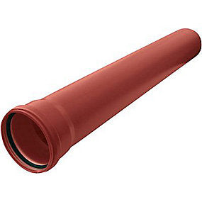 Pipelife PP kloakrør 110x3000mm SN4, enkeltlagsrør NPM. EN1852