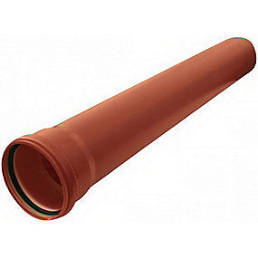 Pipelife PP-kloakrør 110x2000mm SN8, enkeltlagsrør NPM. EN1852