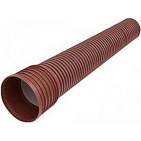 Pipelife PP-Kloakrør DV 200x3000mm SN8. Pragma med muffe og tætningsring. NPM. EN13476-3