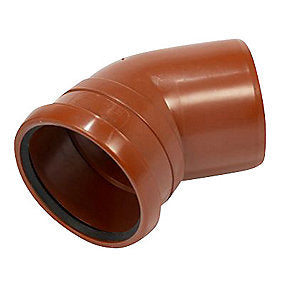 Pipelife PP-bøjning 45 gr. 110mm. EN1852