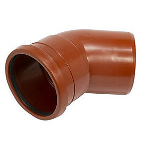 Pipelife PP-bøjning 45 gr. 160mm. EN1852