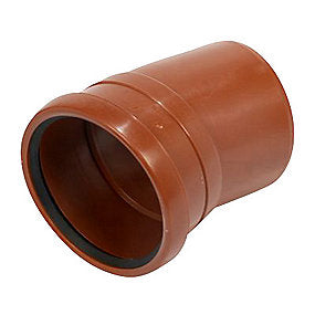 Pipelife PP-bøjning 15 gr. 110mm. EN1852