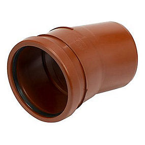 Pipelife PP-bøjning 15 gr. 160mm. EN1852