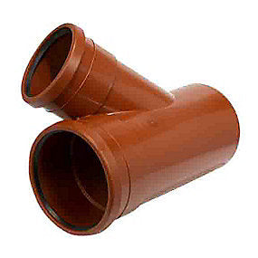 Pipelife PP-grenrør 45 gr. 200x160mm. EN1852