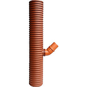 Pipelife PP rendestensbrønd 425-160x1800mm. Med vandlås. 70 liter sandfang