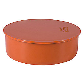 Ostendorf PVC prop 200 mm med kort indstiksmuffe