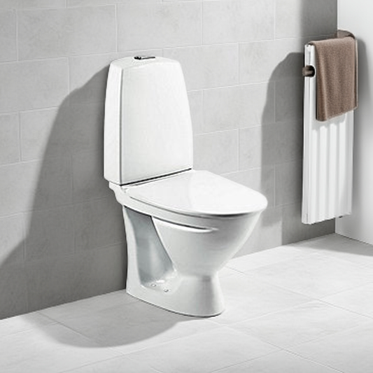 Ifö Sign toilet 6832 Hvid Universallås kort model (P-lås)