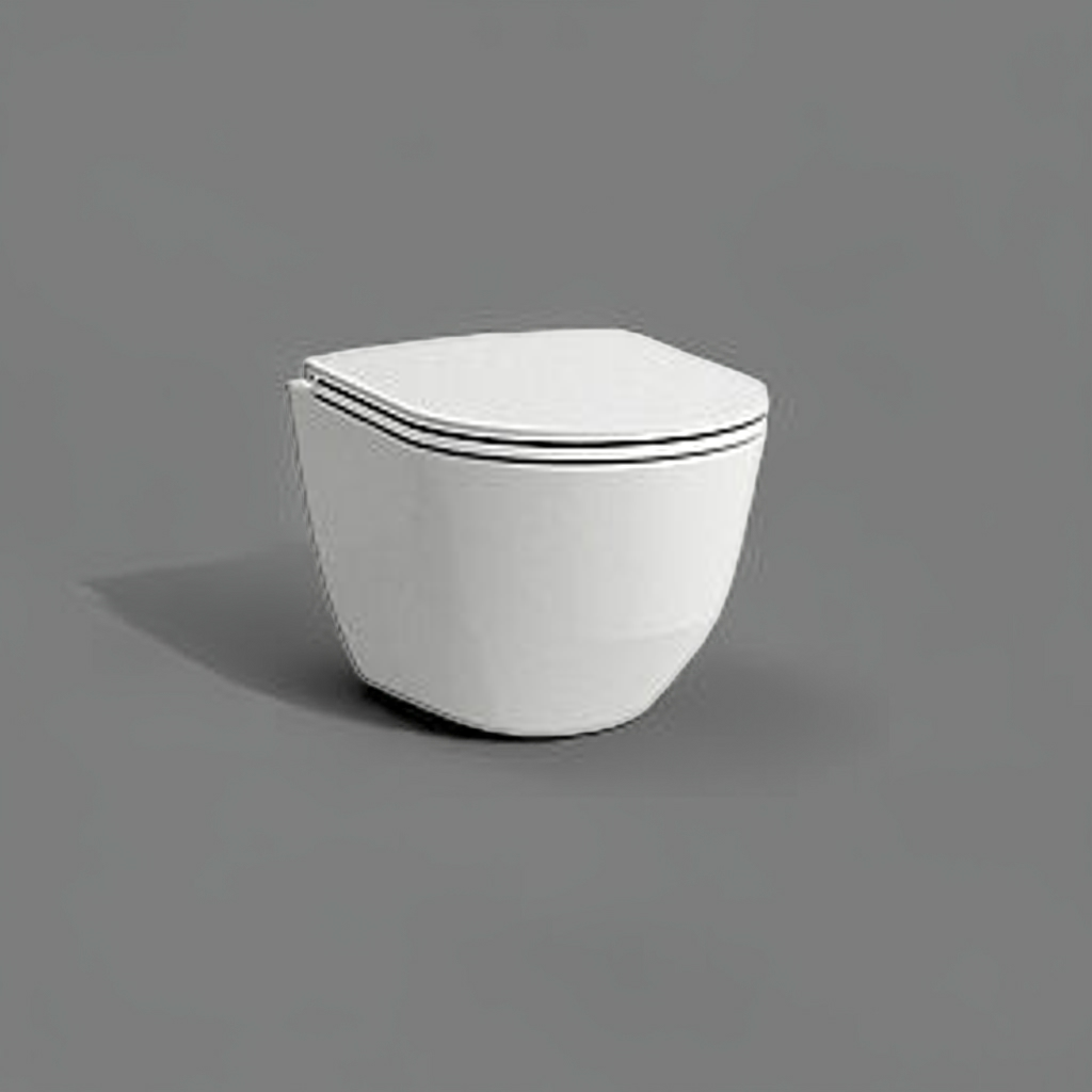 Laufen Pro Rimless sampak 53 cm + sæde med softclose & quick release. Skjult montering
