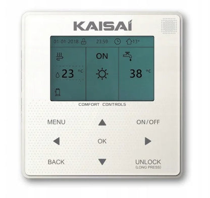 Kaisai Varmepumpe Pakketilbud 8 kW Monoblok KHC-08RY3 El Backup