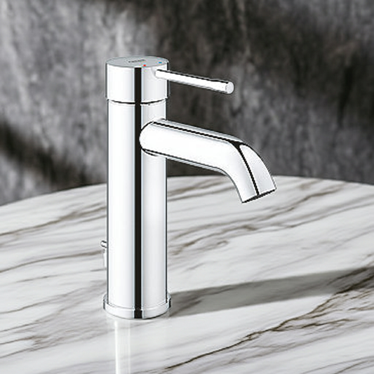 GROHE Essence håndvaskarmatur med bundventil. Krom