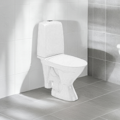 Ifö Spira toilet 6270 åben S-lås. Rimfree