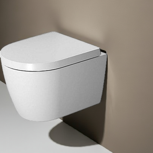 Duravit ME by Starck vægtoilet og sæde compact. Åben skylle-rand, SoftClose