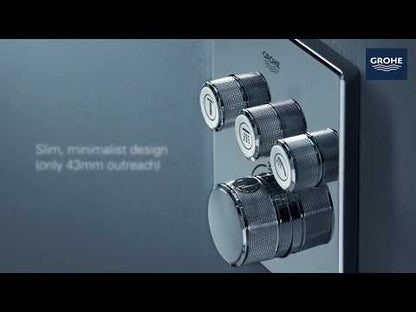 GROHE Smartcontrol Sampak 3 funktioner. Rapido smartbox, hovedbruser, håndbruser, slange, indbygningstermostat