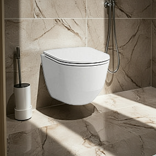 Laufen Pro Rimless sampak 53 cm + sæde med softclose & quick release. Skjult montering